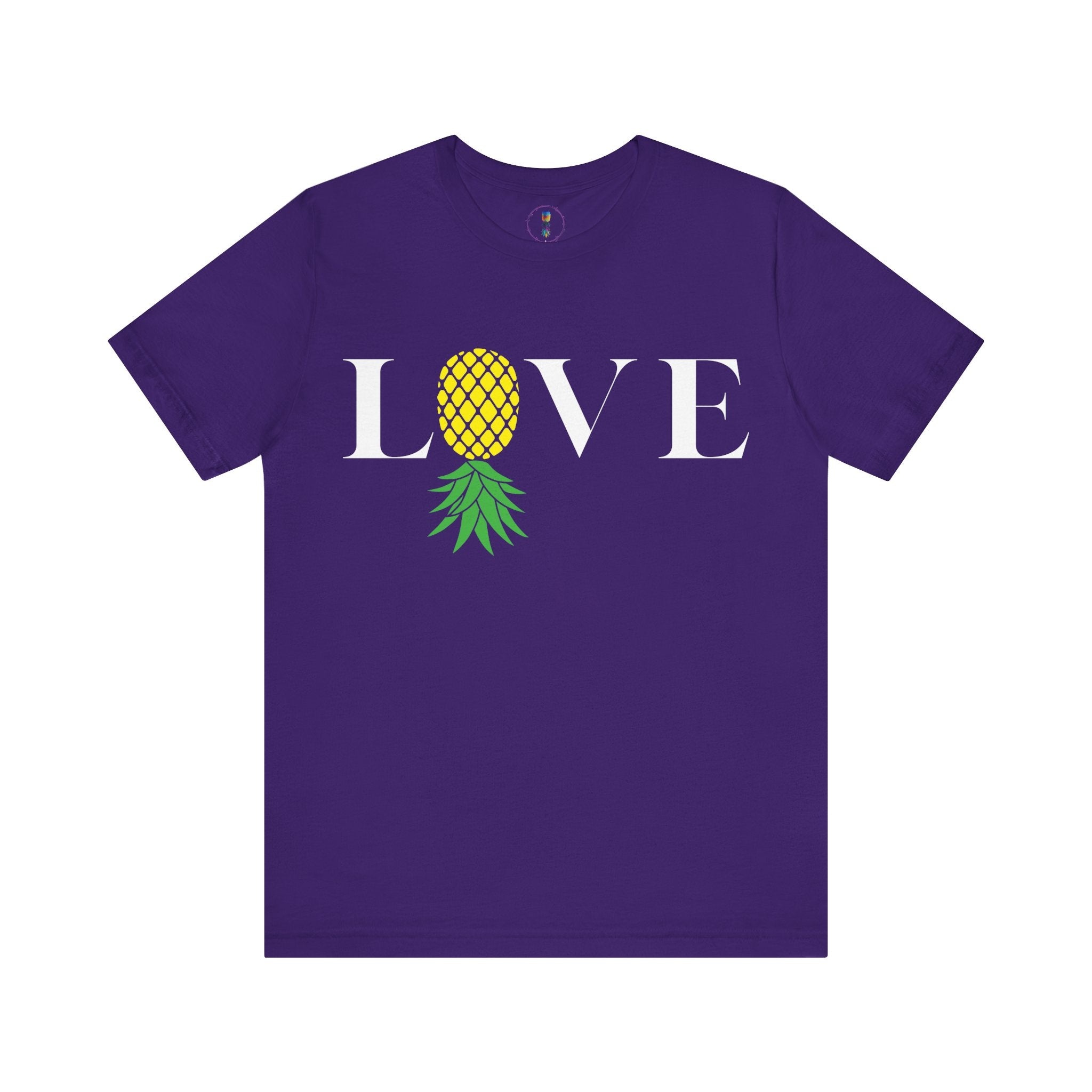 Pineapple Love Tee - Unisex Jersey Short Sleeve Shirt