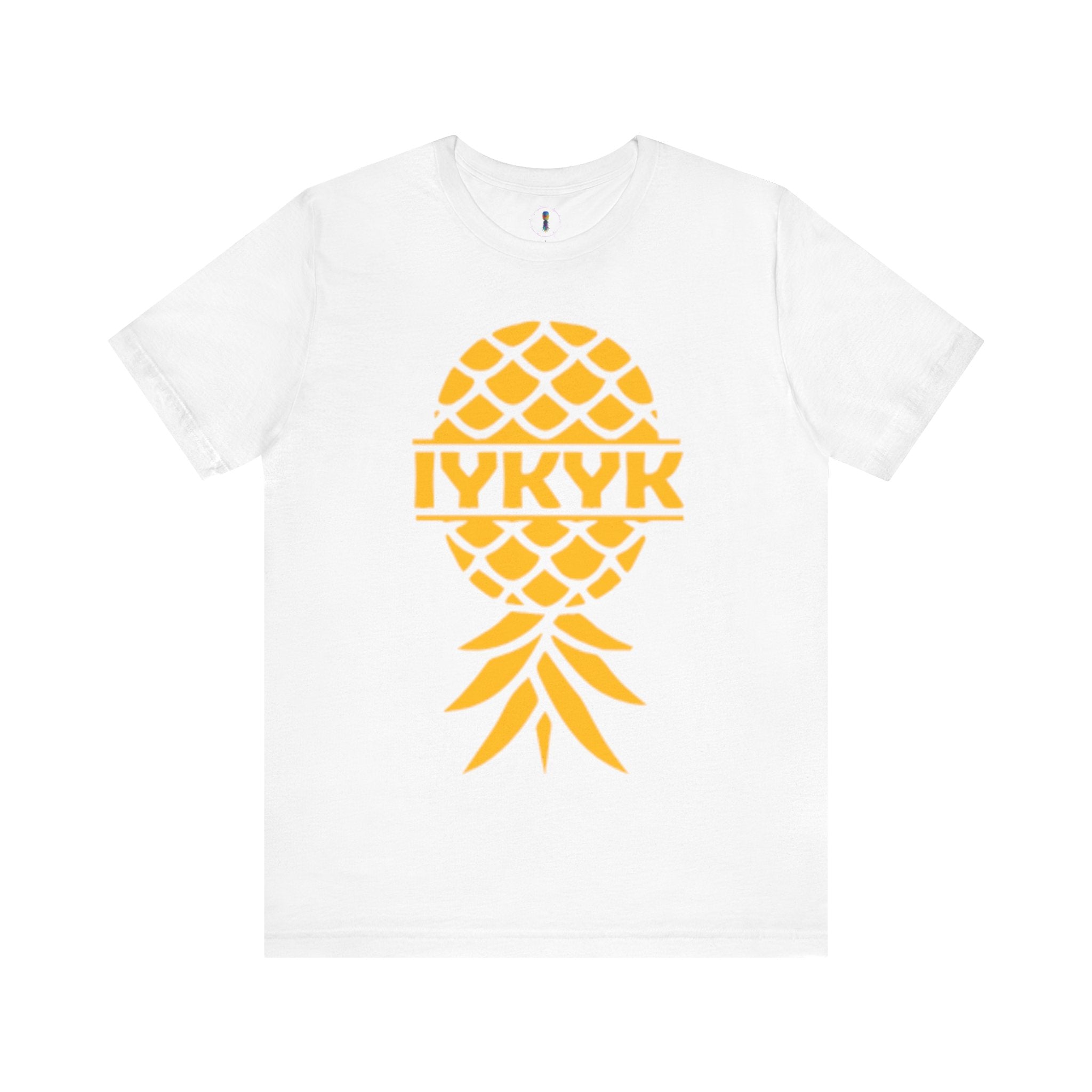 IYKYK Pineapple Unisex Jersey Tee - Fun Summer Graphic T-Shirt