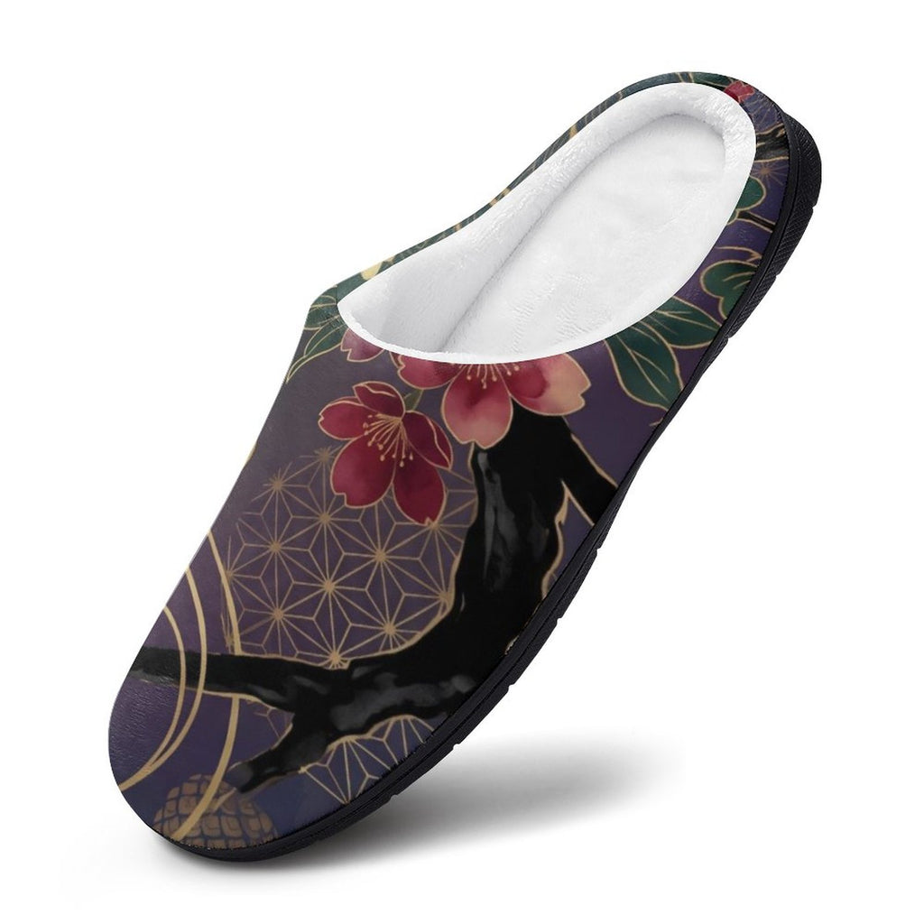 Personalized Men's Cotton Slippers (All-Over Printing)