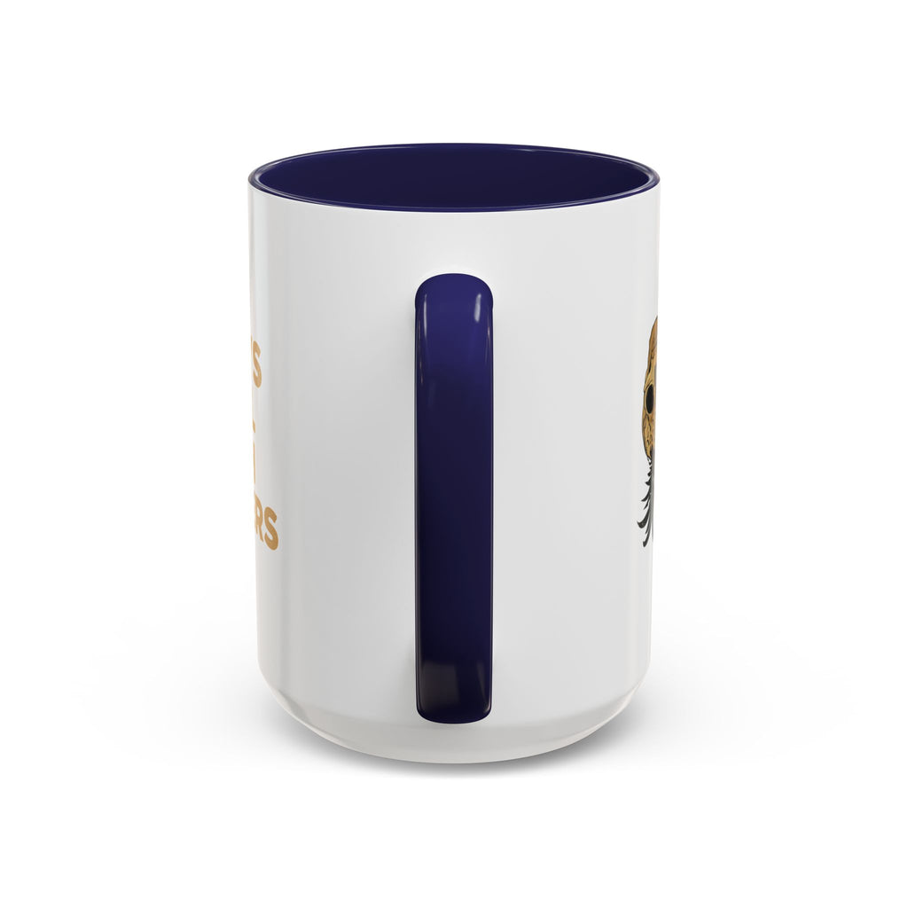 Playful Owl Accent Coffee Mug - 11 & 15oz - Perfect Gift for Nature Lovers