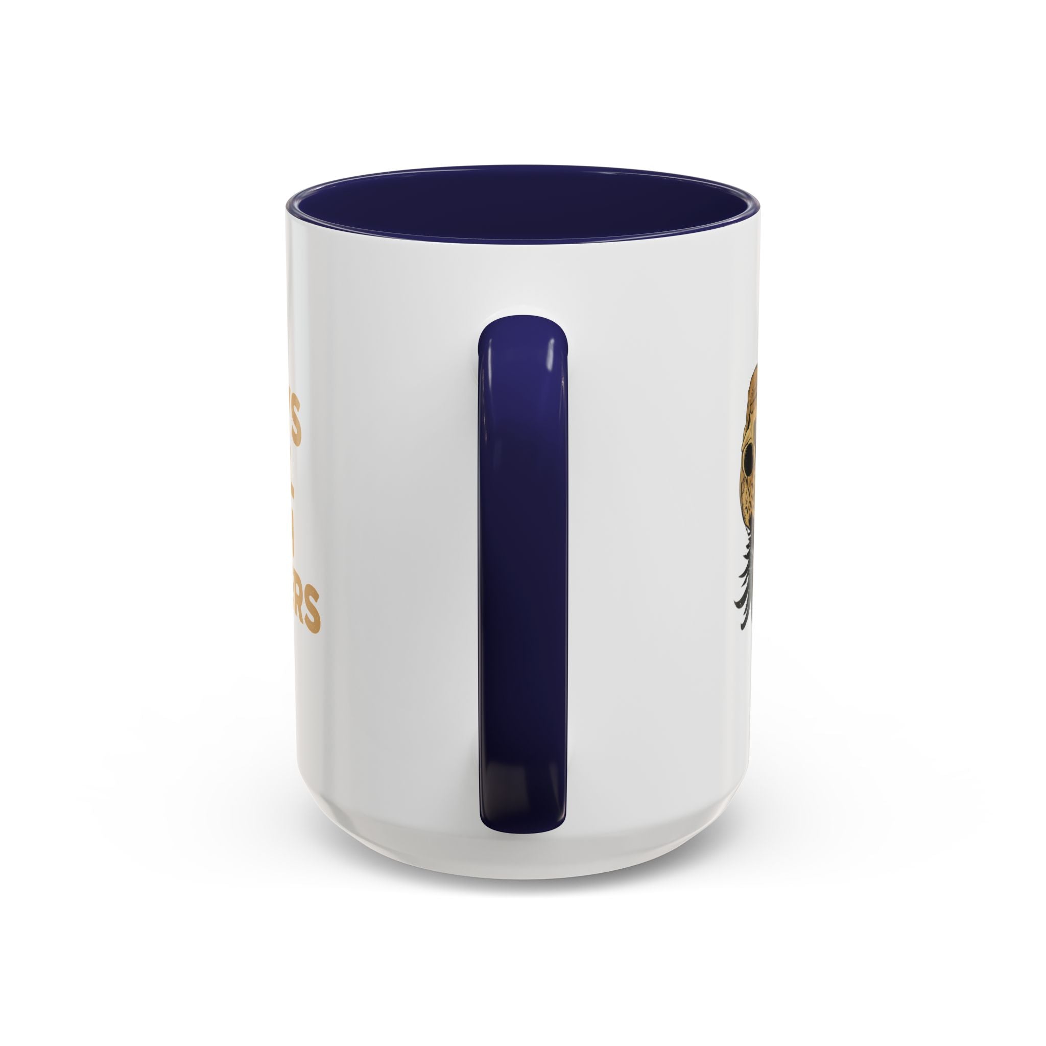 Playful Owl Accent Coffee Mug - 11 & 15oz - Perfect Gift for Nature Lovers