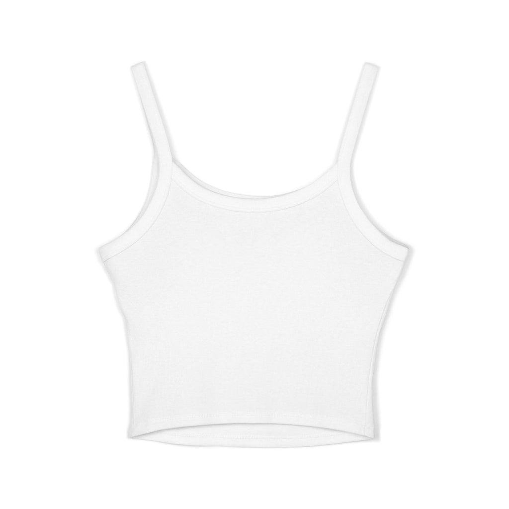 Queen of Spades Spaghetti Strap Tank Top — Women's Crop