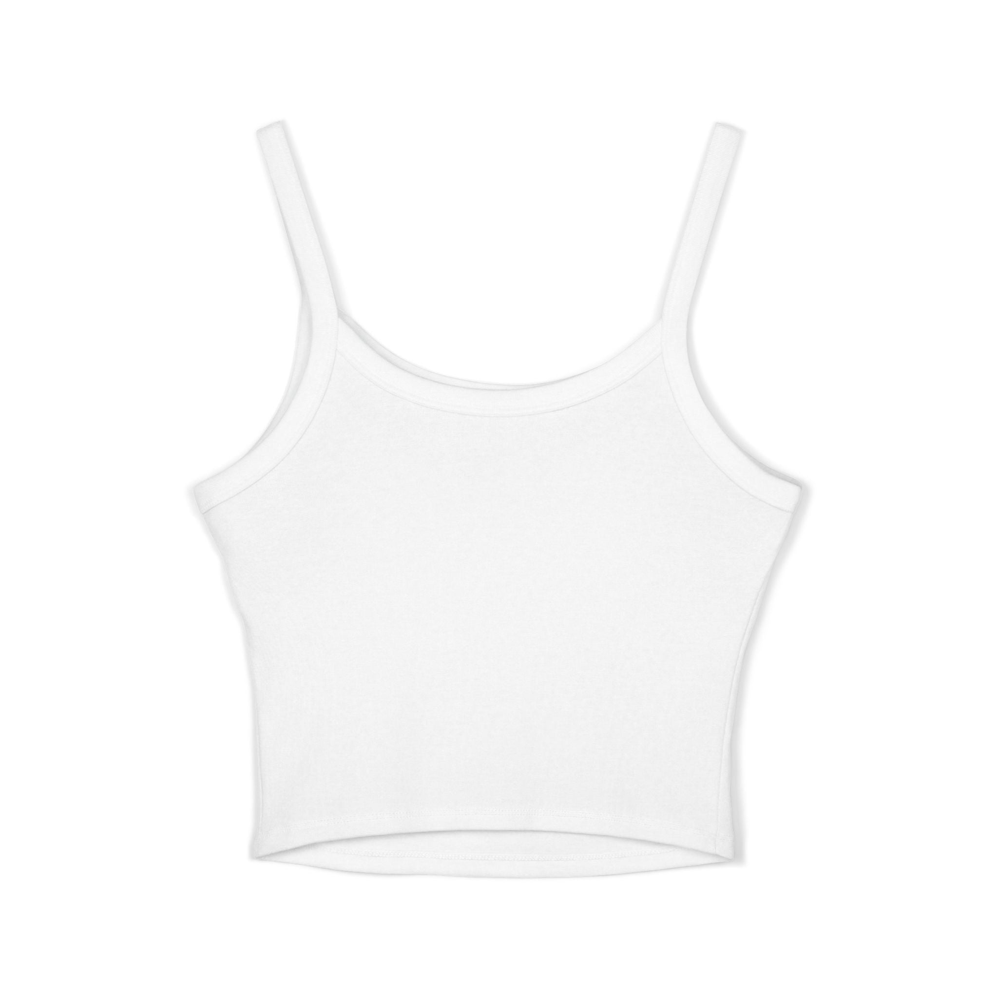 Queen of Spades Spaghetti Strap Tank Top — Women's Crop