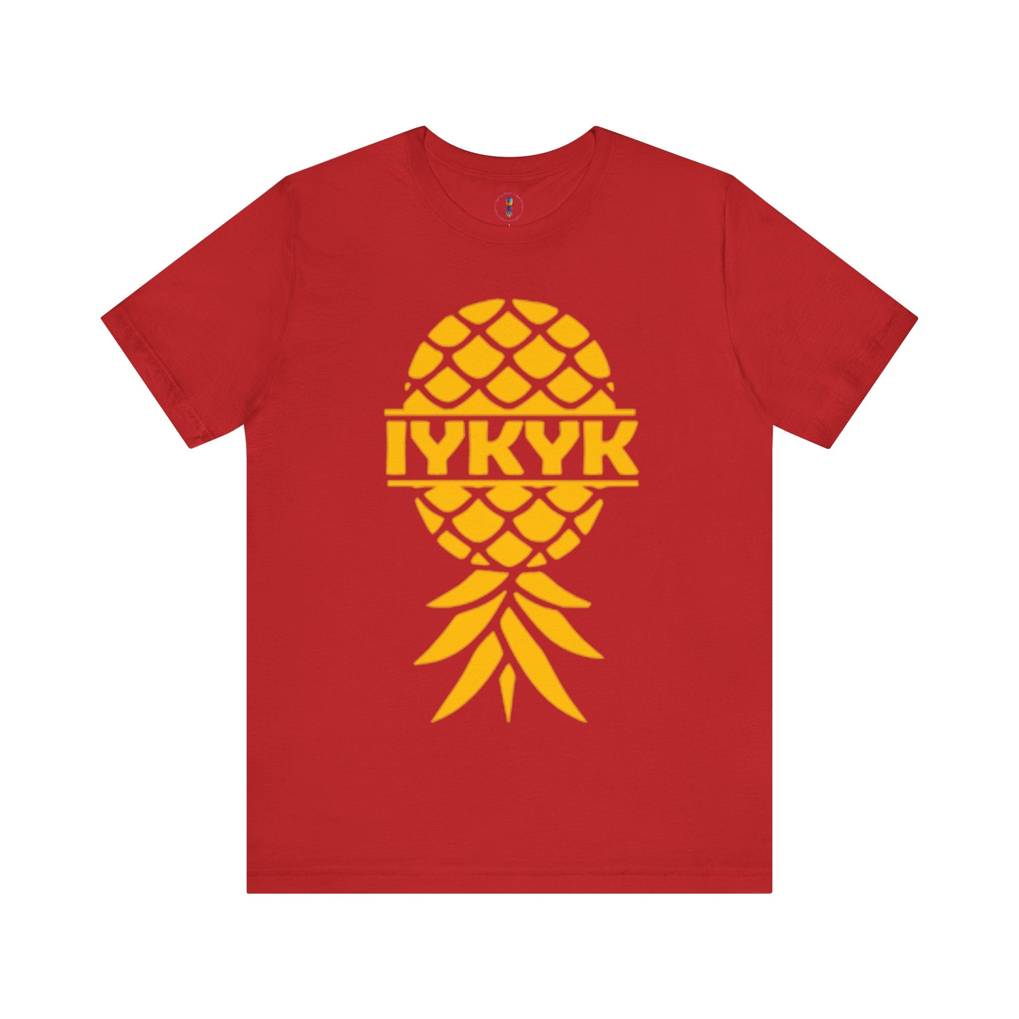 IYKYK Pineapple Unisex Jersey Tee - Fun Summer Graphic T-Shirt