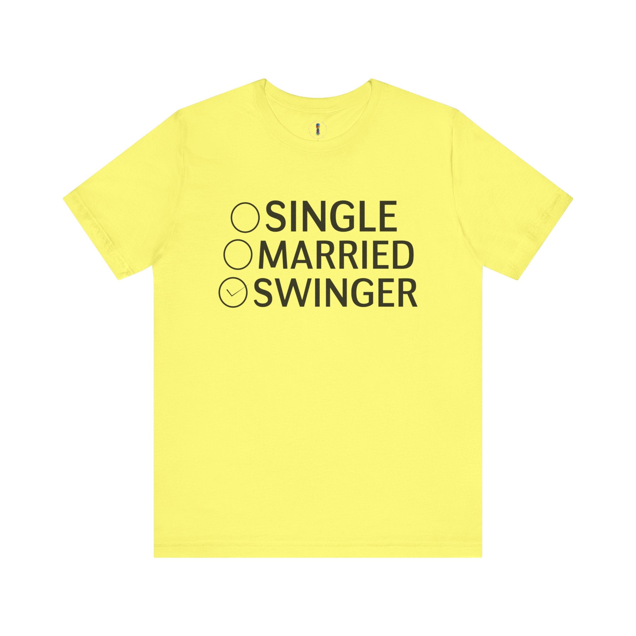 Swinger Humor Unisex Tee - Funny Relationship Status Shirt