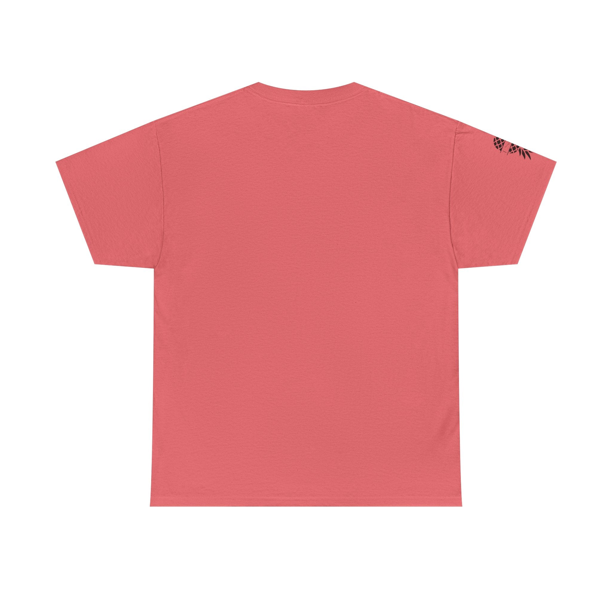 Just Here To Bang Pineapple Tee - Unisex Heavy Cotton T-Shirt for Summer Celebrations