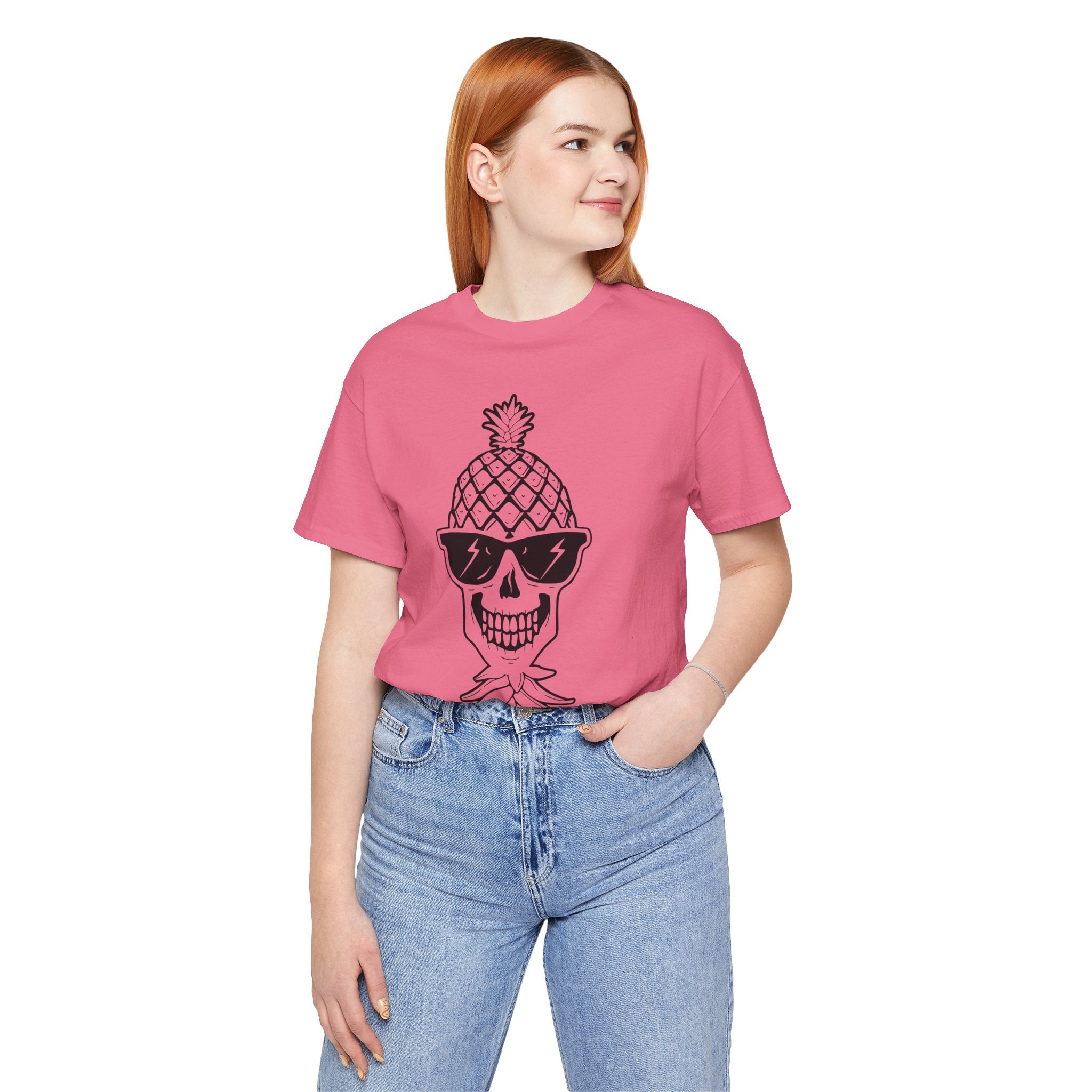 Pineapple Skull Graphic Tee