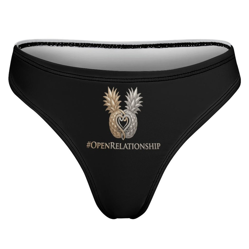 #OPENRELATIONSHIP Women's Thong Underwear