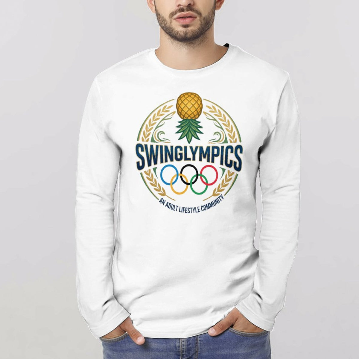 Swinglympics Lightweight Long Sleeve Shirt