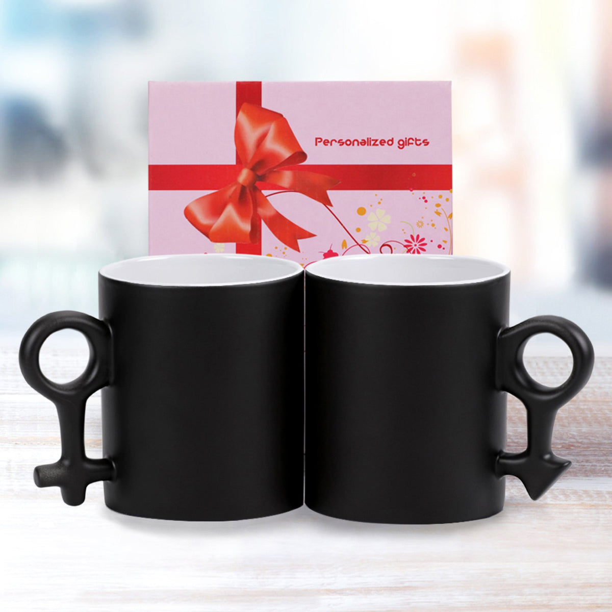 Halloween Swinger Inspired Couple Symbol Color-Changing Mug
