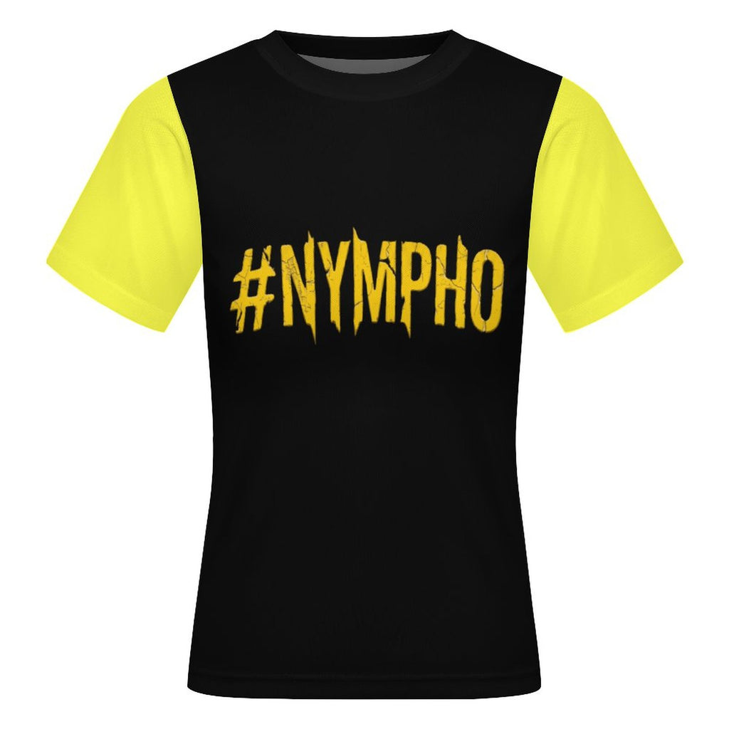 #NYMPHO Short Sleeve Mesh T-Shirt