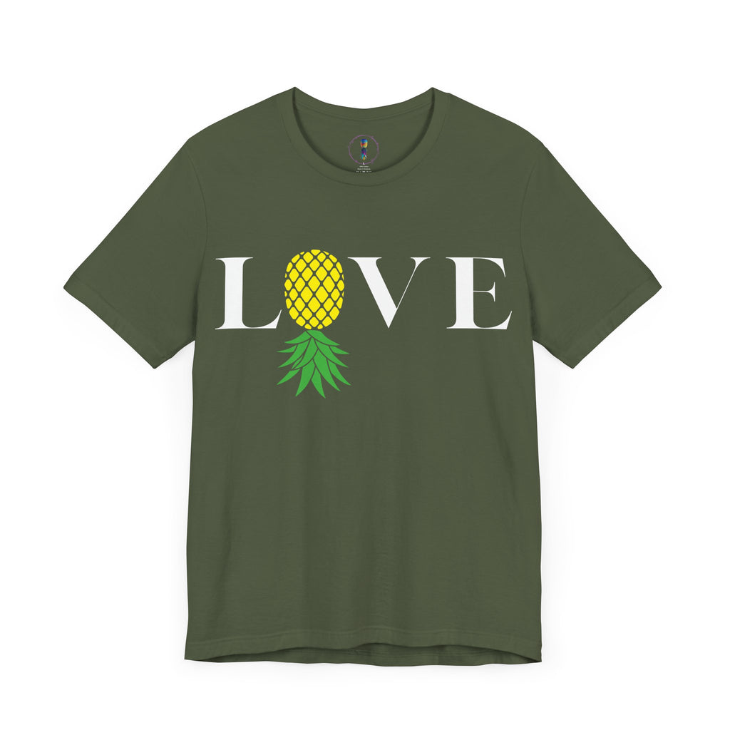 Pineapple Love Tee - Unisex Jersey Short Sleeve Shirt