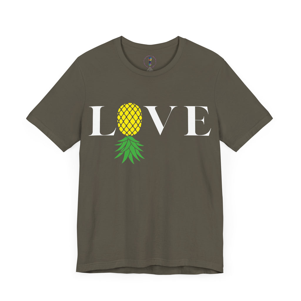 Pineapple Love Tee - Unisex Jersey Short Sleeve Shirt