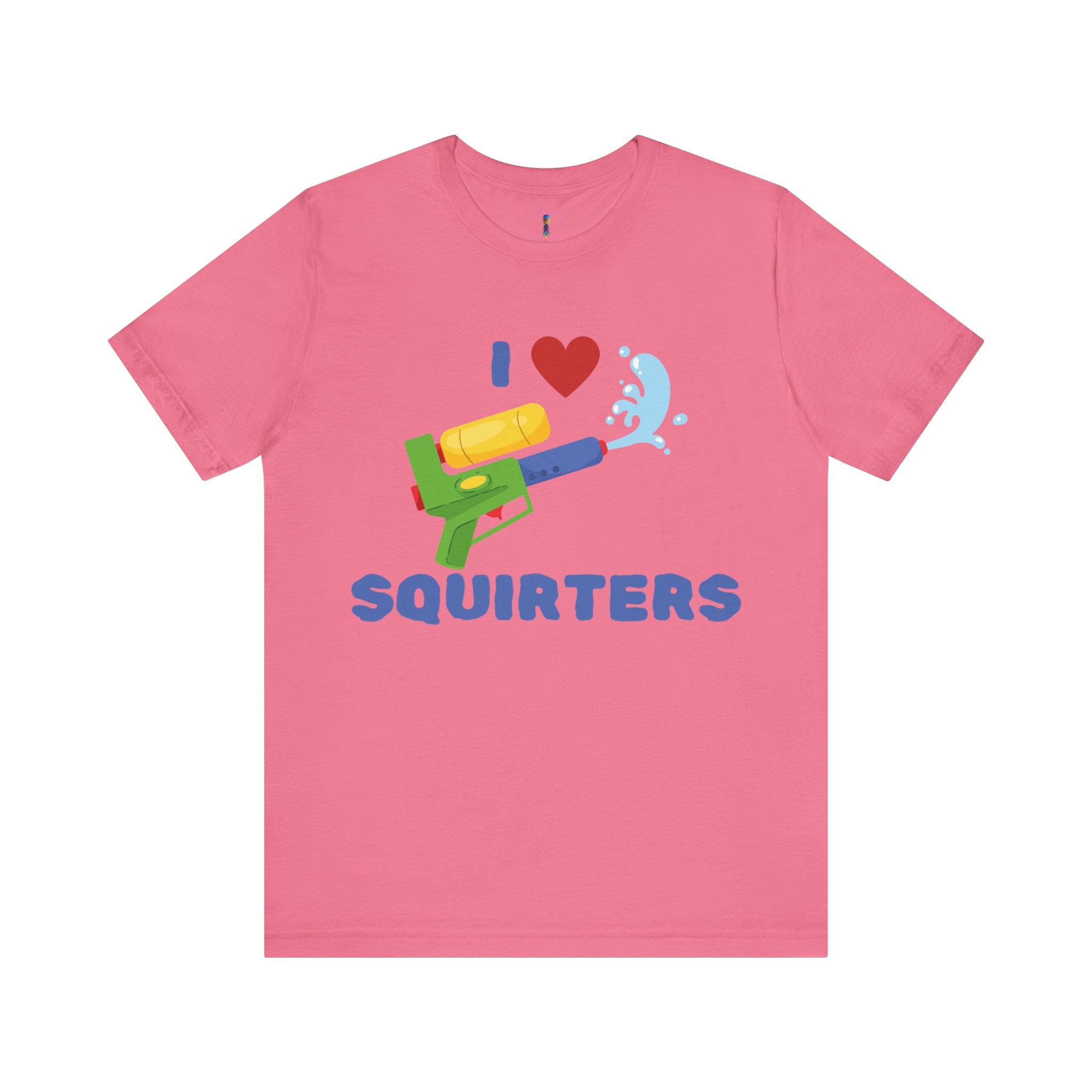 I Love Squirt Guns Unisex Jersey Tee - Fun Summer Shirt for Water Play Lovers