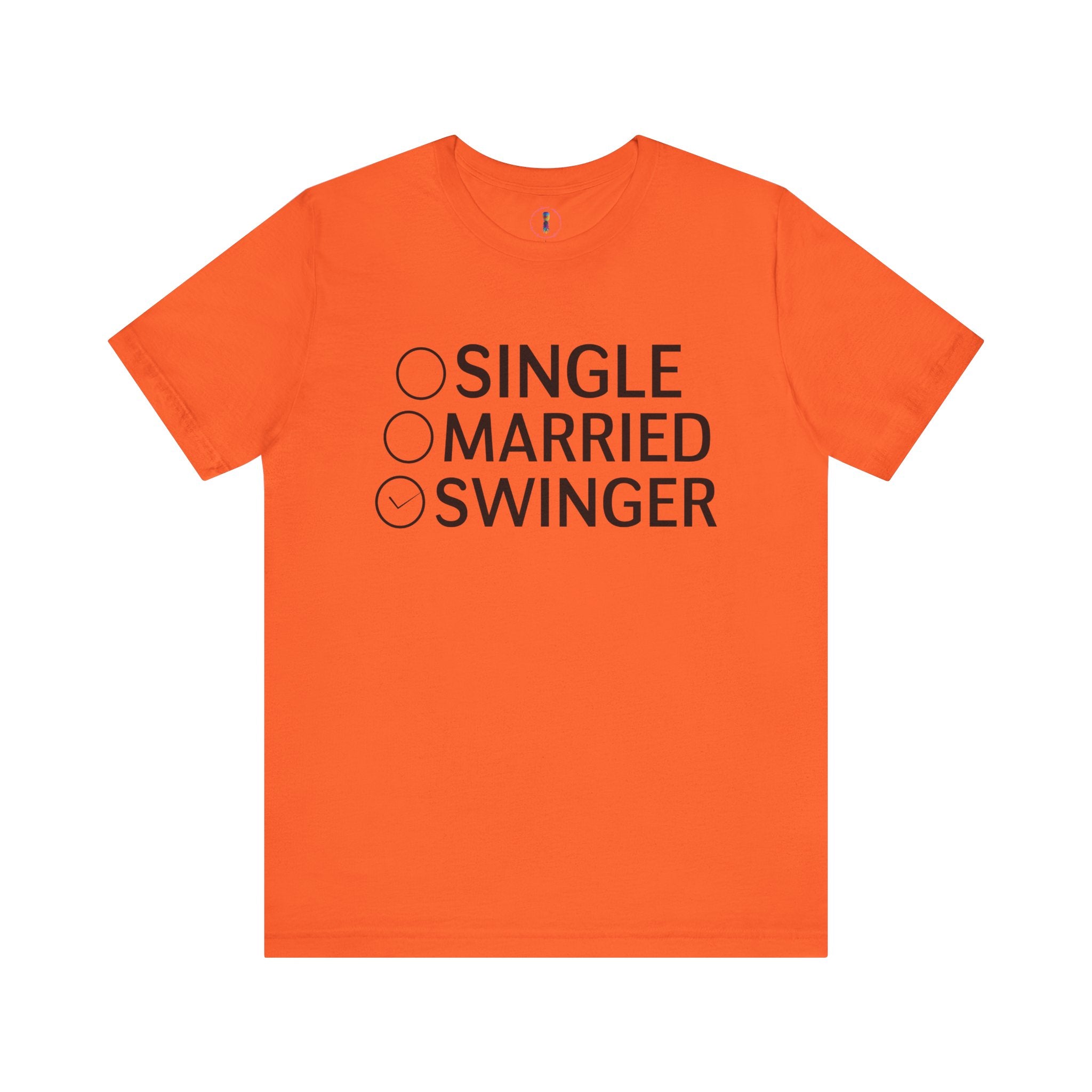 Swinger Humor Unisex Tee - Funny Relationship Status Shirt