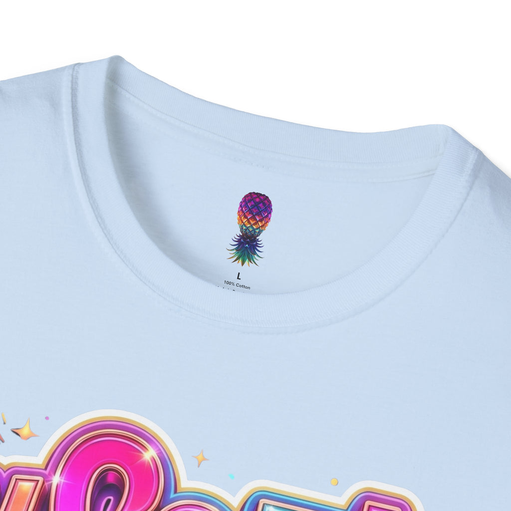 #Soft Swap Graphic T-Shirt | Colorful Y2K Cotton Tee
