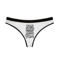 Whimsical Women's Thongs - Fun Pineapple & Playful "If You Lick It I Will Cum"