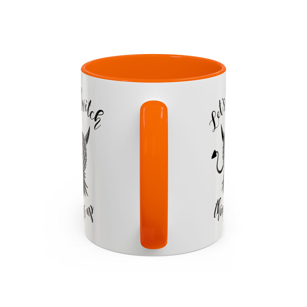 Playful Accent Coffee Mug - "Let's Switch Things Up" - Perfect for Morning Motivation