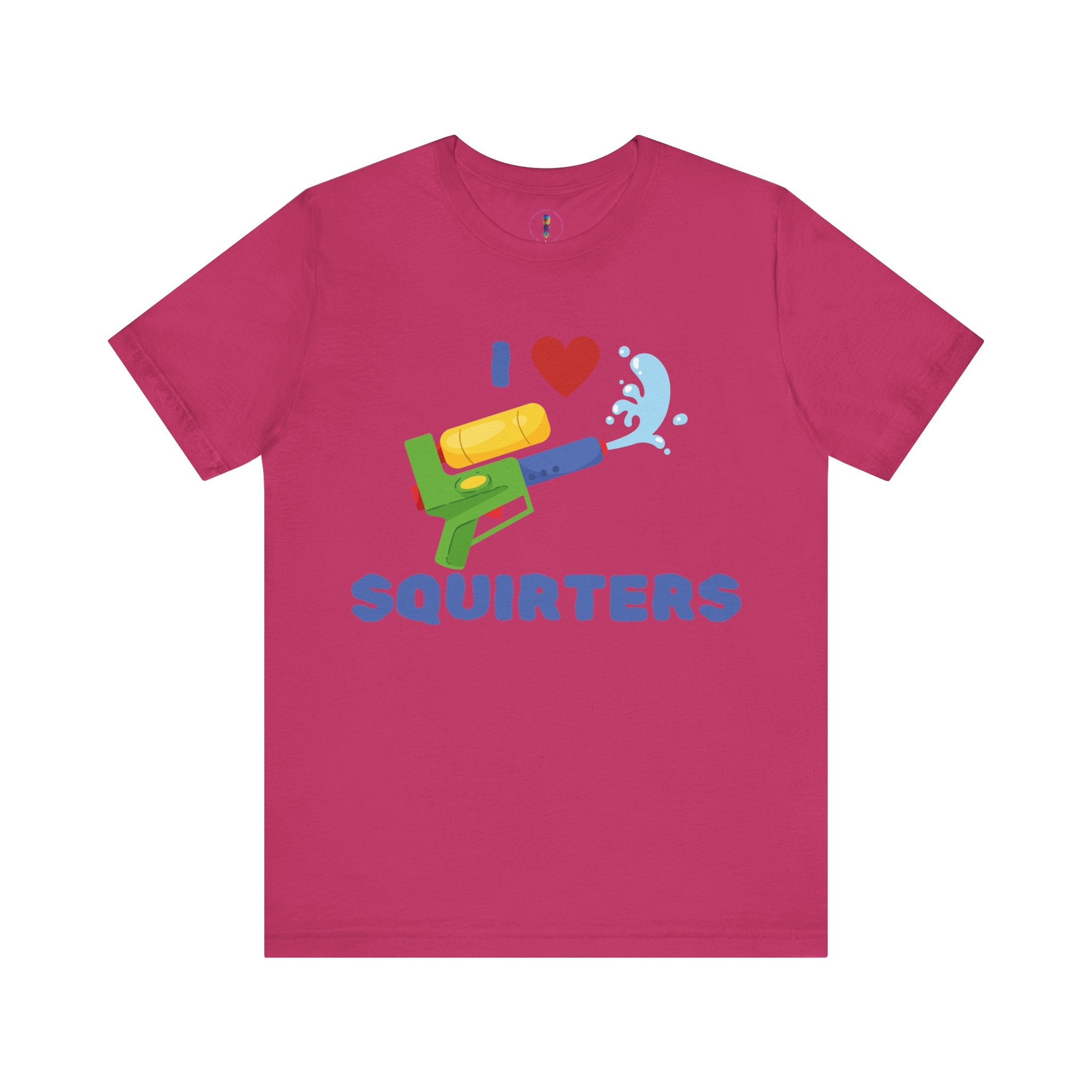 I Love Squirt Guns Unisex Jersey Tee - Fun Summer Shirt for Water Play Lovers