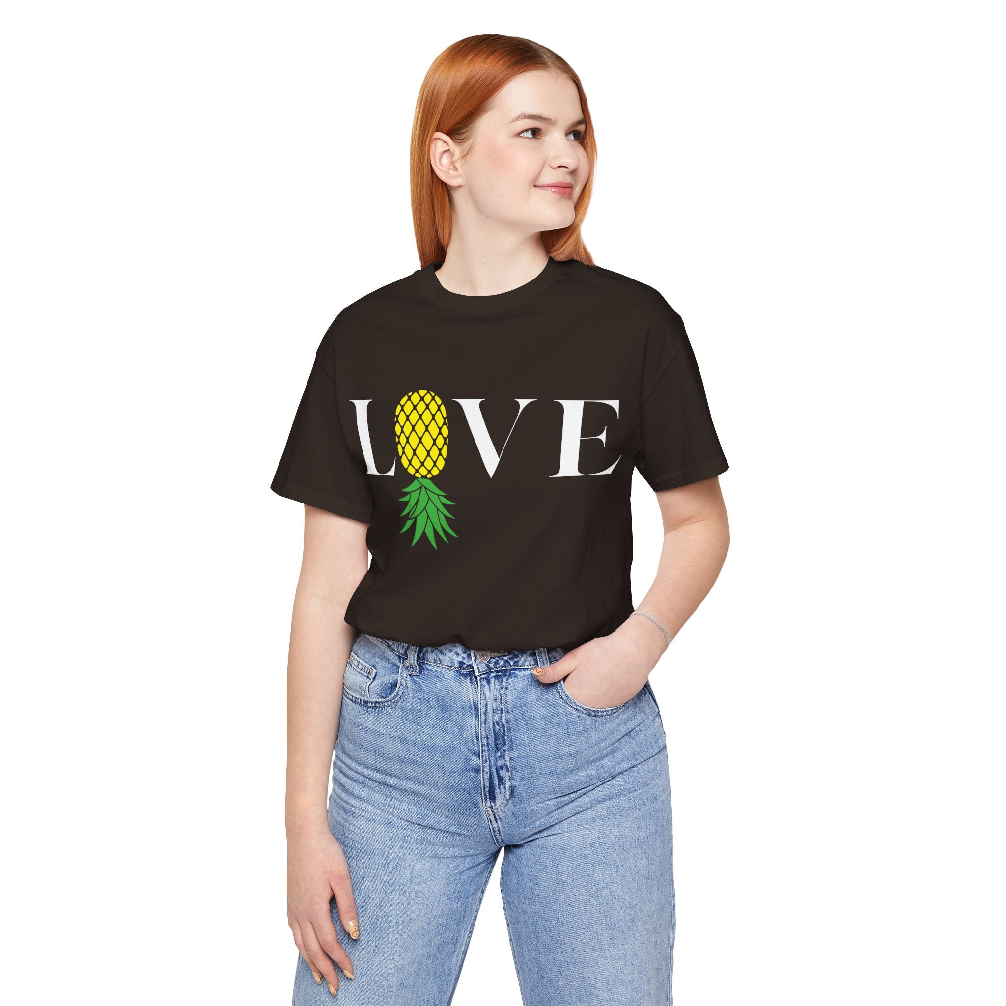 Pineapple Love Tee - Unisex Jersey Short Sleeve Shirt
