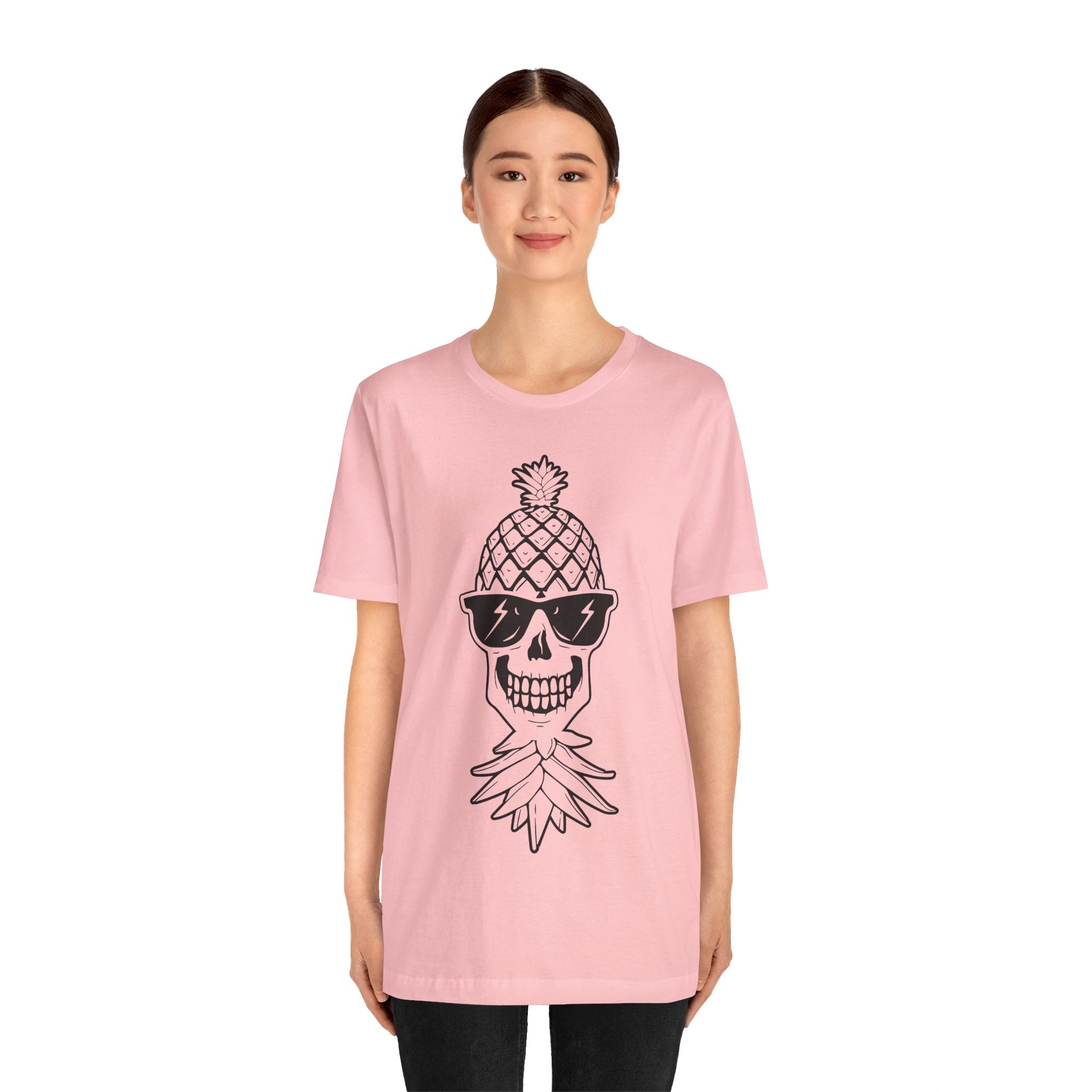 Pineapple Skull Graphic Tee