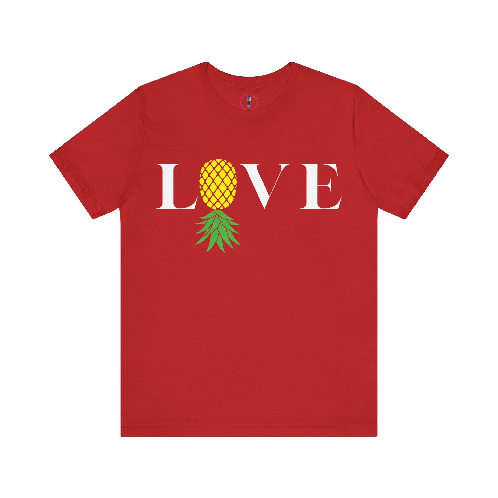 Pineapple Love Tee - Unisex Jersey Short Sleeve Shirt
