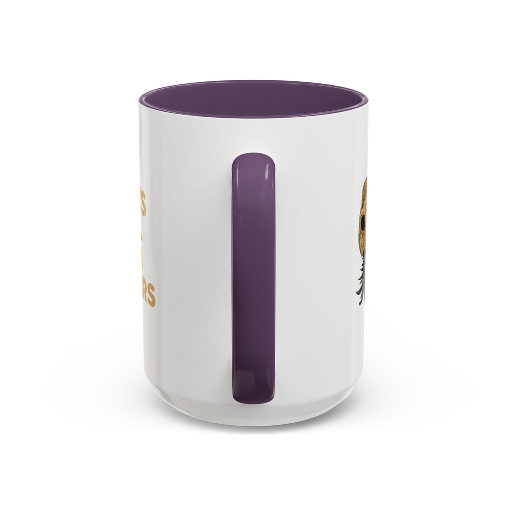 Playful Owl Accent Coffee Mug - 11 & 15oz - Perfect Gift for Nature Lovers