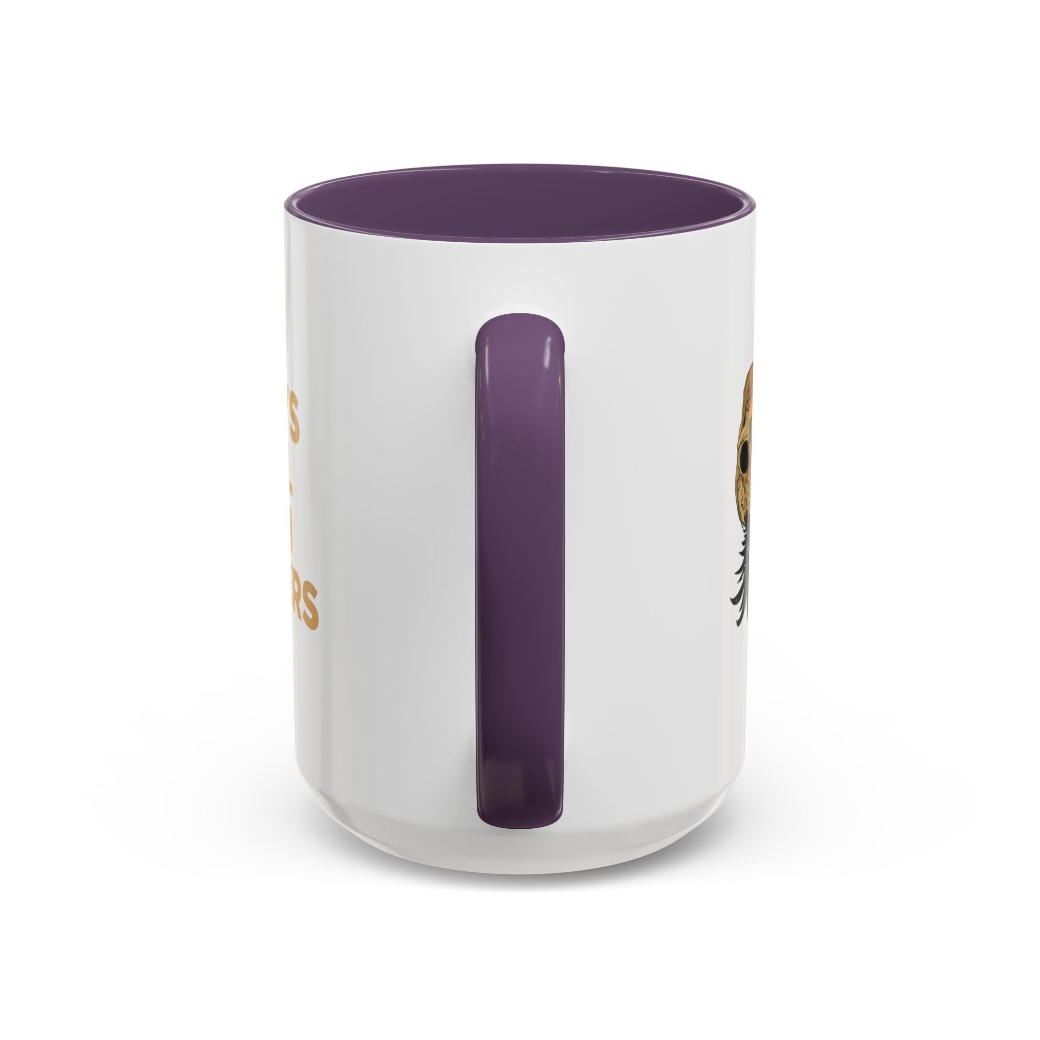 Playful Owl Accent Coffee Mug - 11 & 15oz - Perfect Gift for Nature Lovers