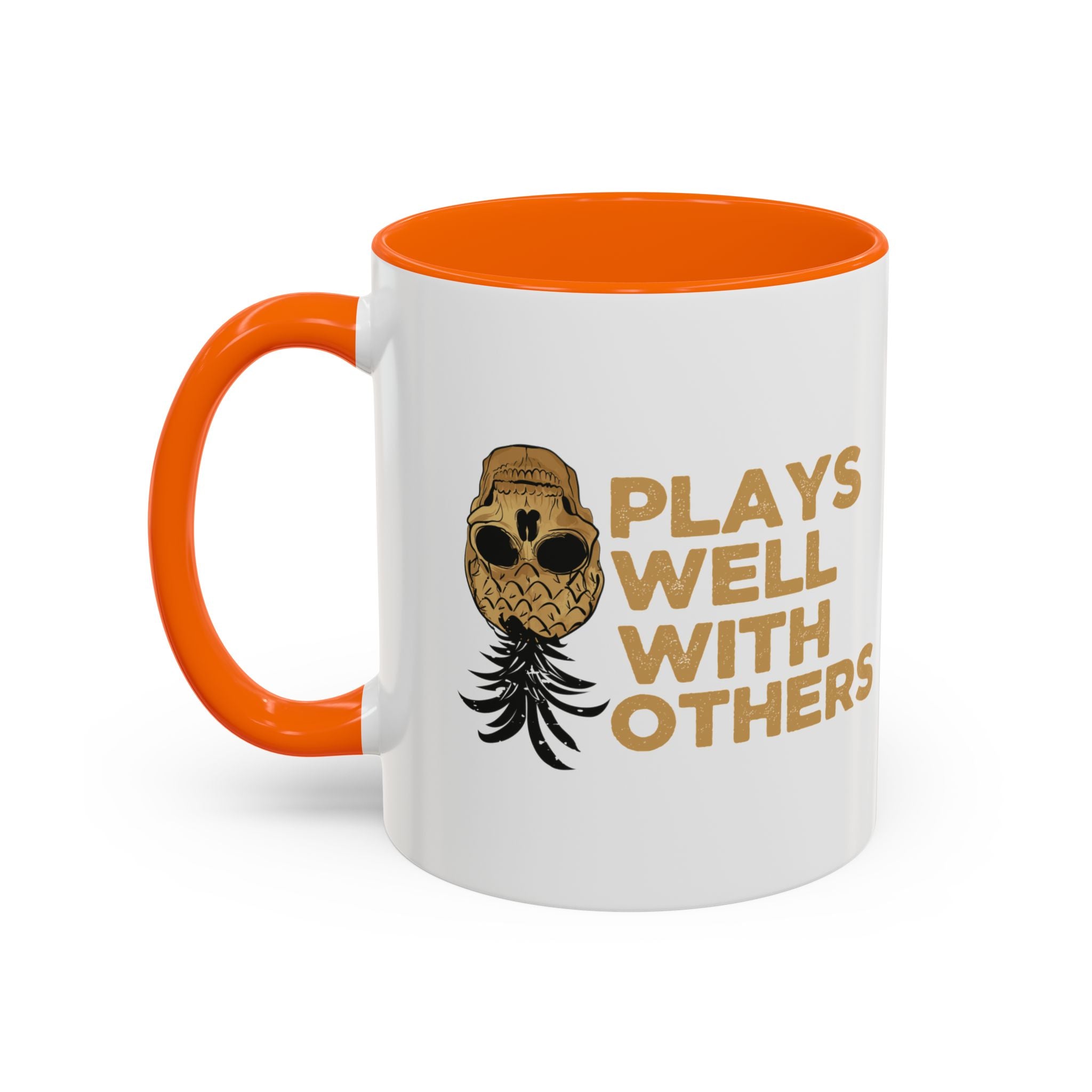 Playful Owl Accent Coffee Mug - 11 & 15oz - Perfect Gift for Nature Lovers