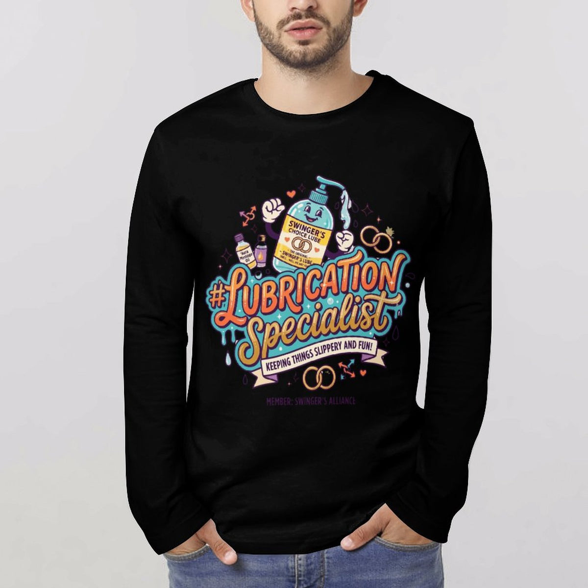 #LUBRICATIONSPECIALIST Lightweight Long Sleeve Shirt