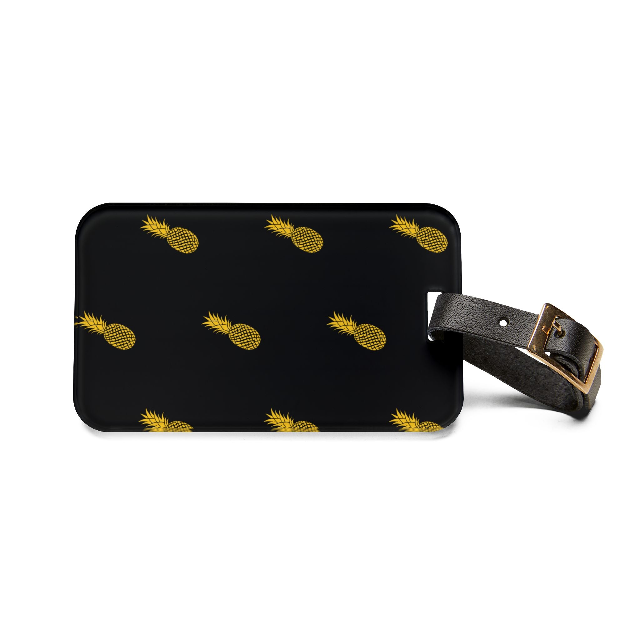 Pineapple Pattern Luggage Tag - Fun Travel Accessory for Adventurers