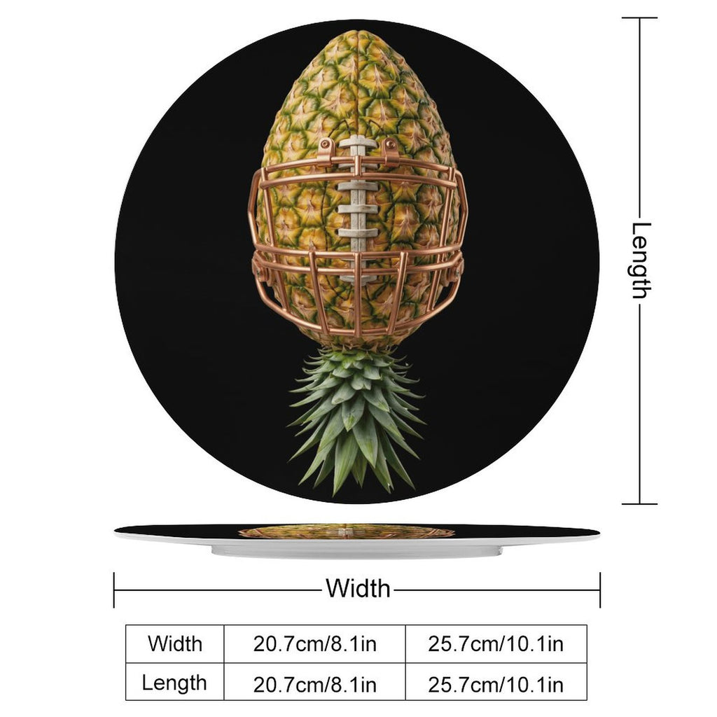 Pineapple Football Lightweight Decorative Tray