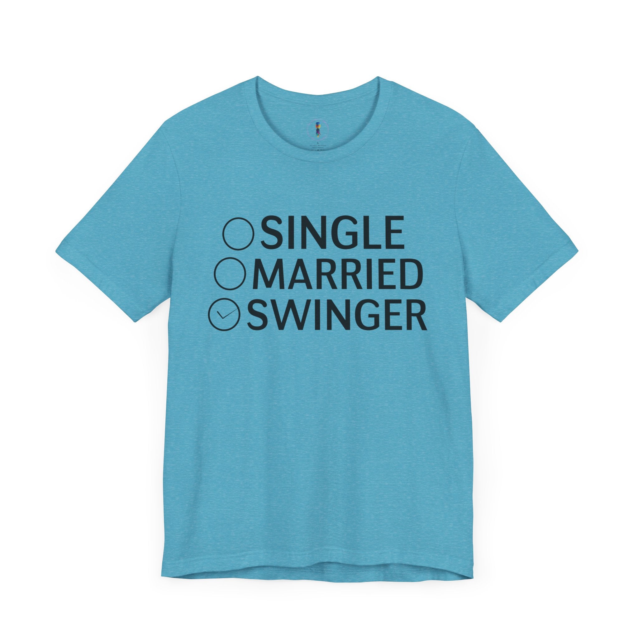 Swinger Humor Unisex Tee - Funny Relationship Status Shirt