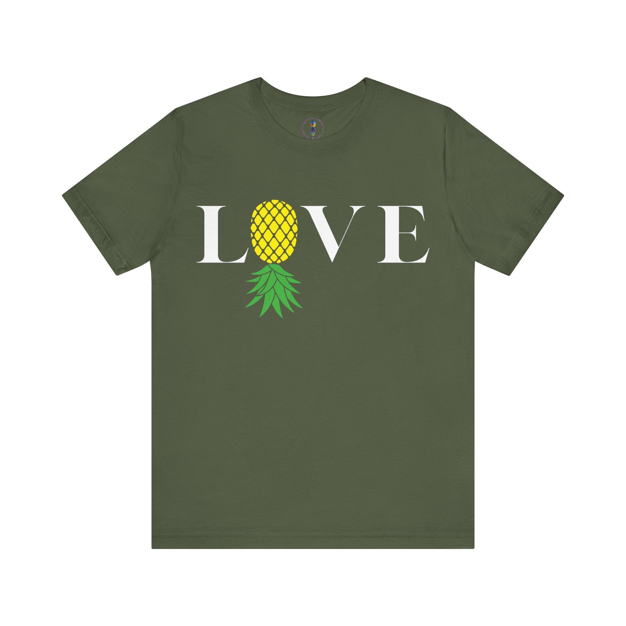 Pineapple Love Tee - Unisex Jersey Short Sleeve Shirt