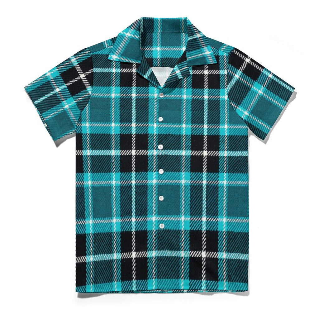 DTG 110gsm Cotton Cuban Collar Shirt For Men(All-Over Printing)