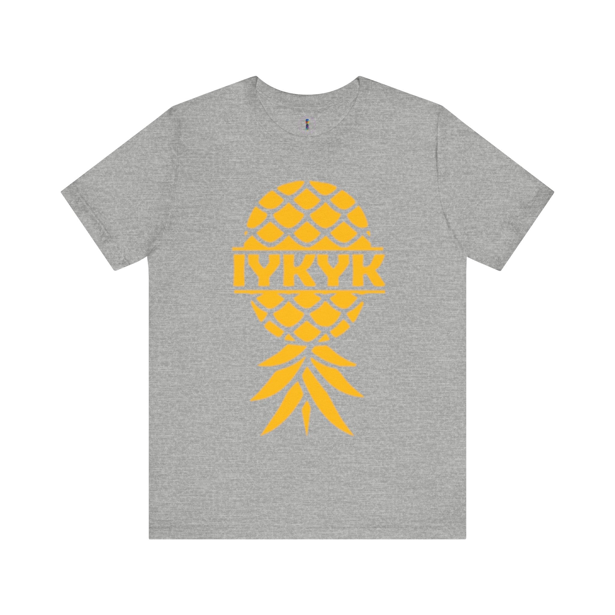 IYKYK Pineapple Unisex Jersey Tee - Fun Summer Graphic T-Shirt