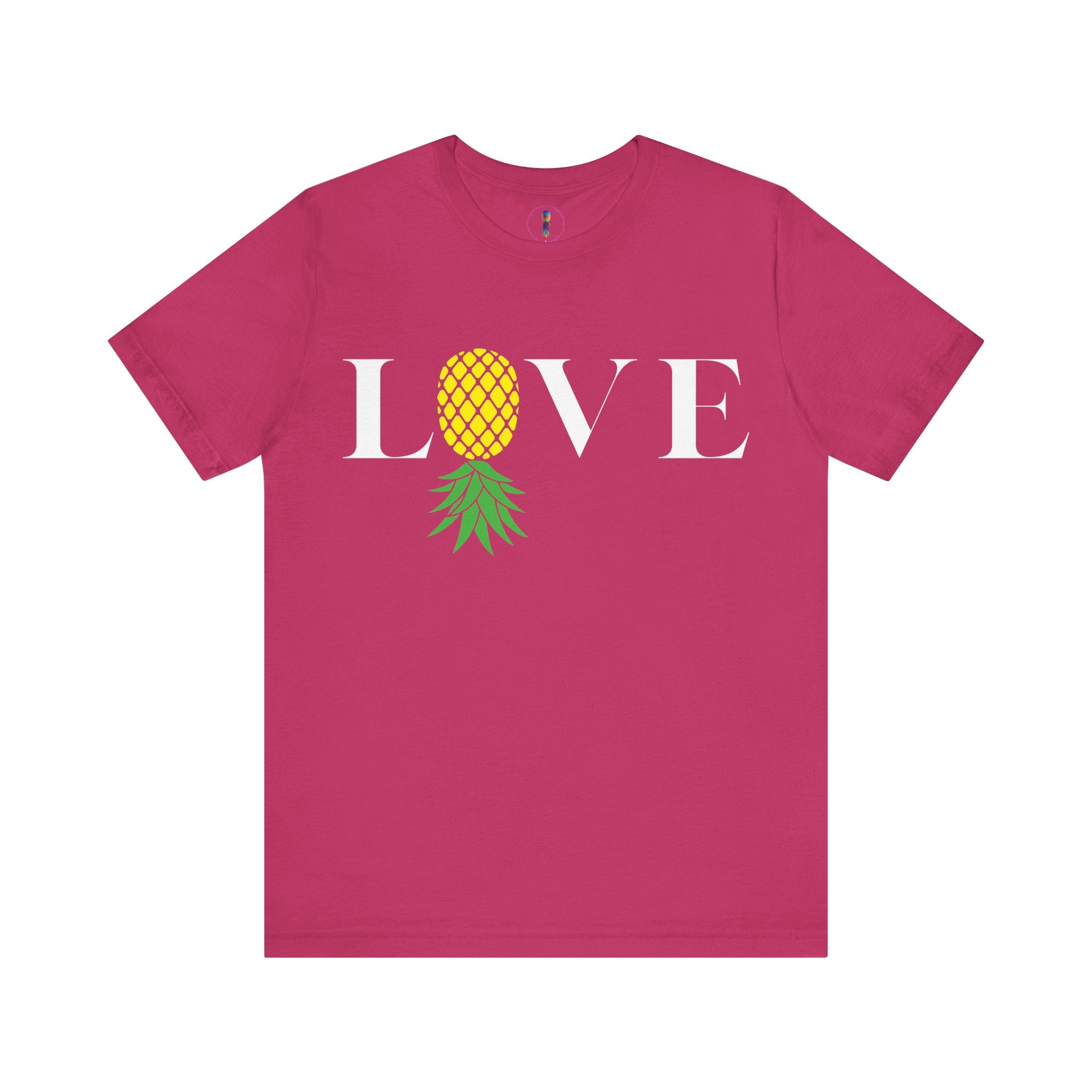 Pineapple Love Tee - Unisex Jersey Short Sleeve Shirt