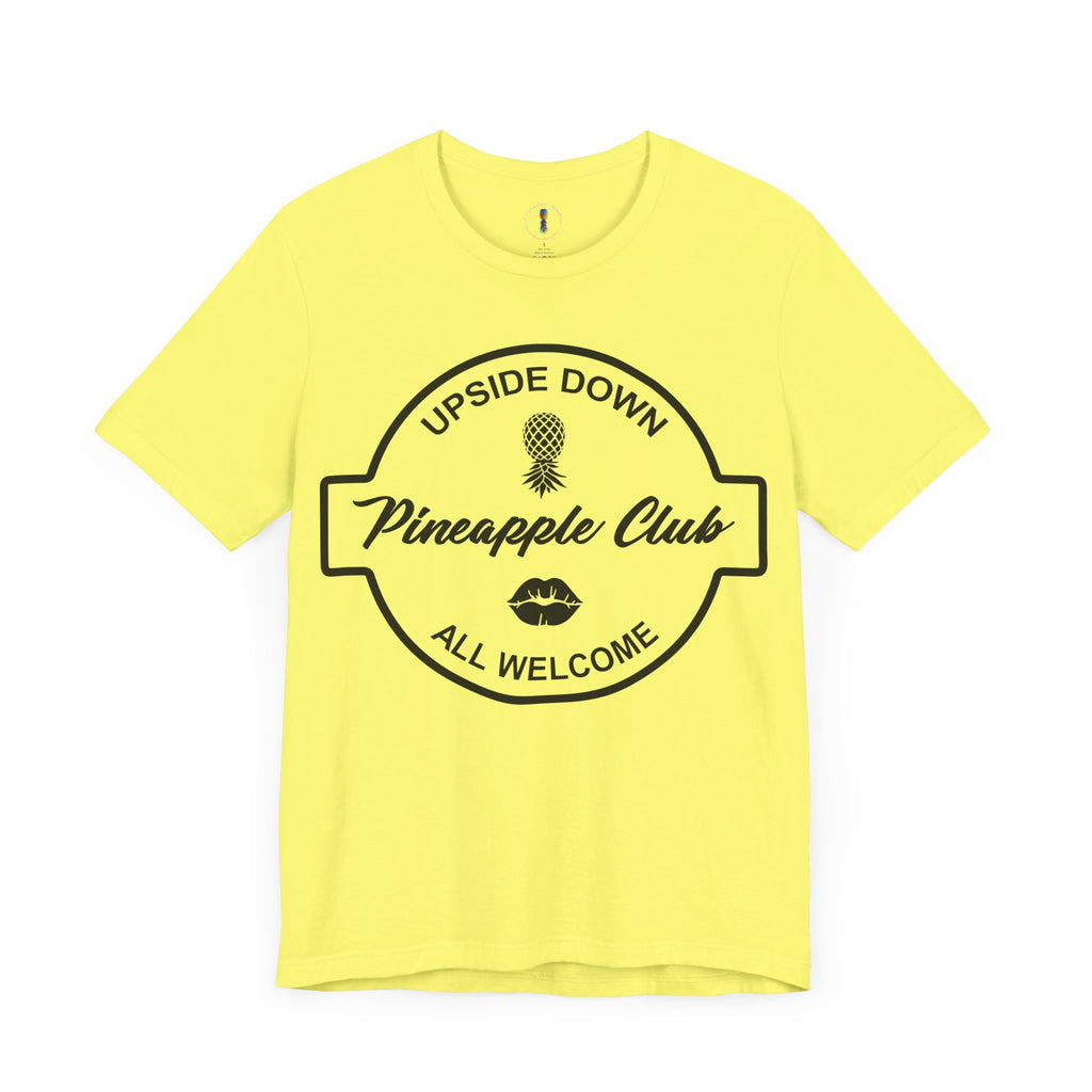 Unisex Jersey Pineapple Club Short Sleeve Tee