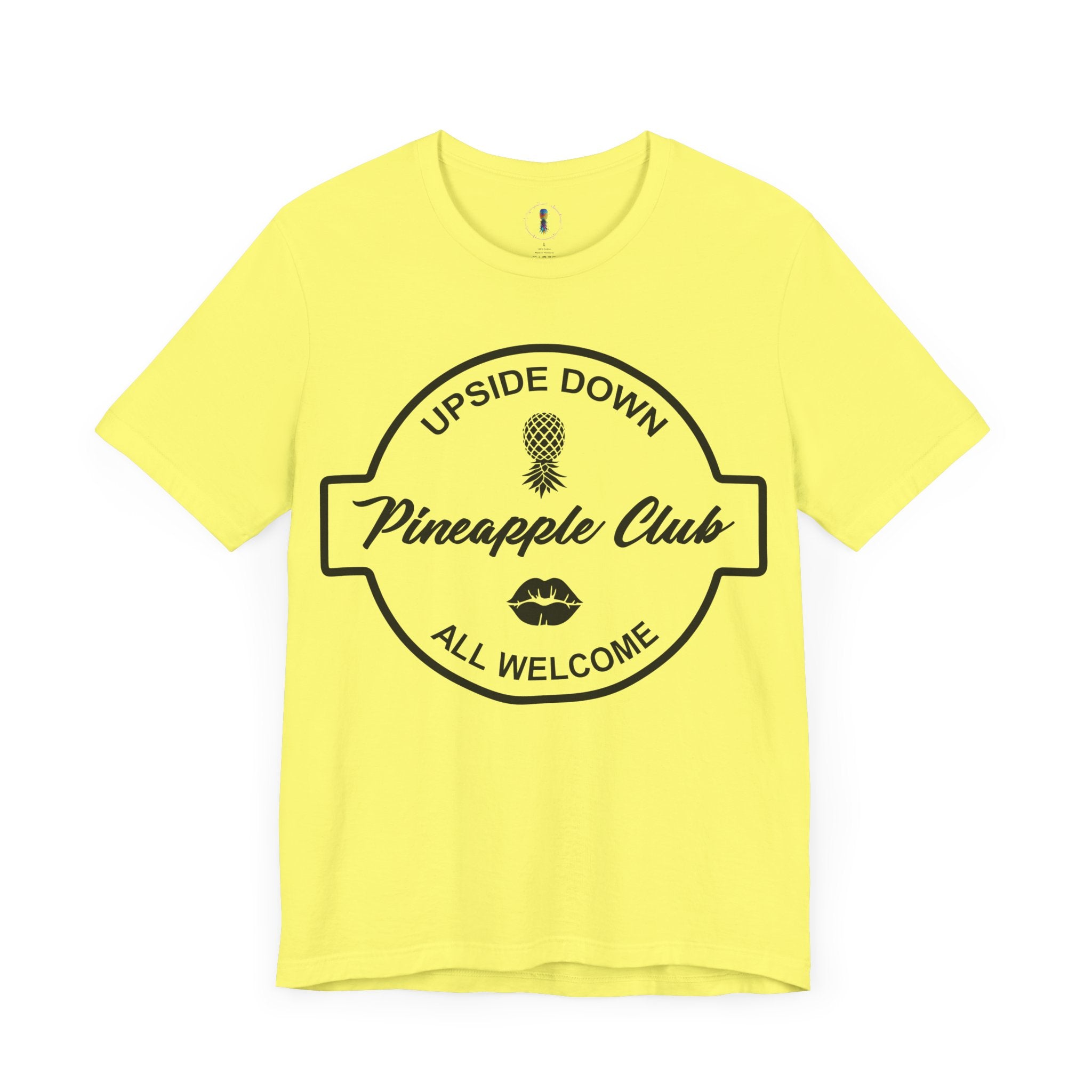 Unisex Jersey Pineapple Club Short Sleeve Tee