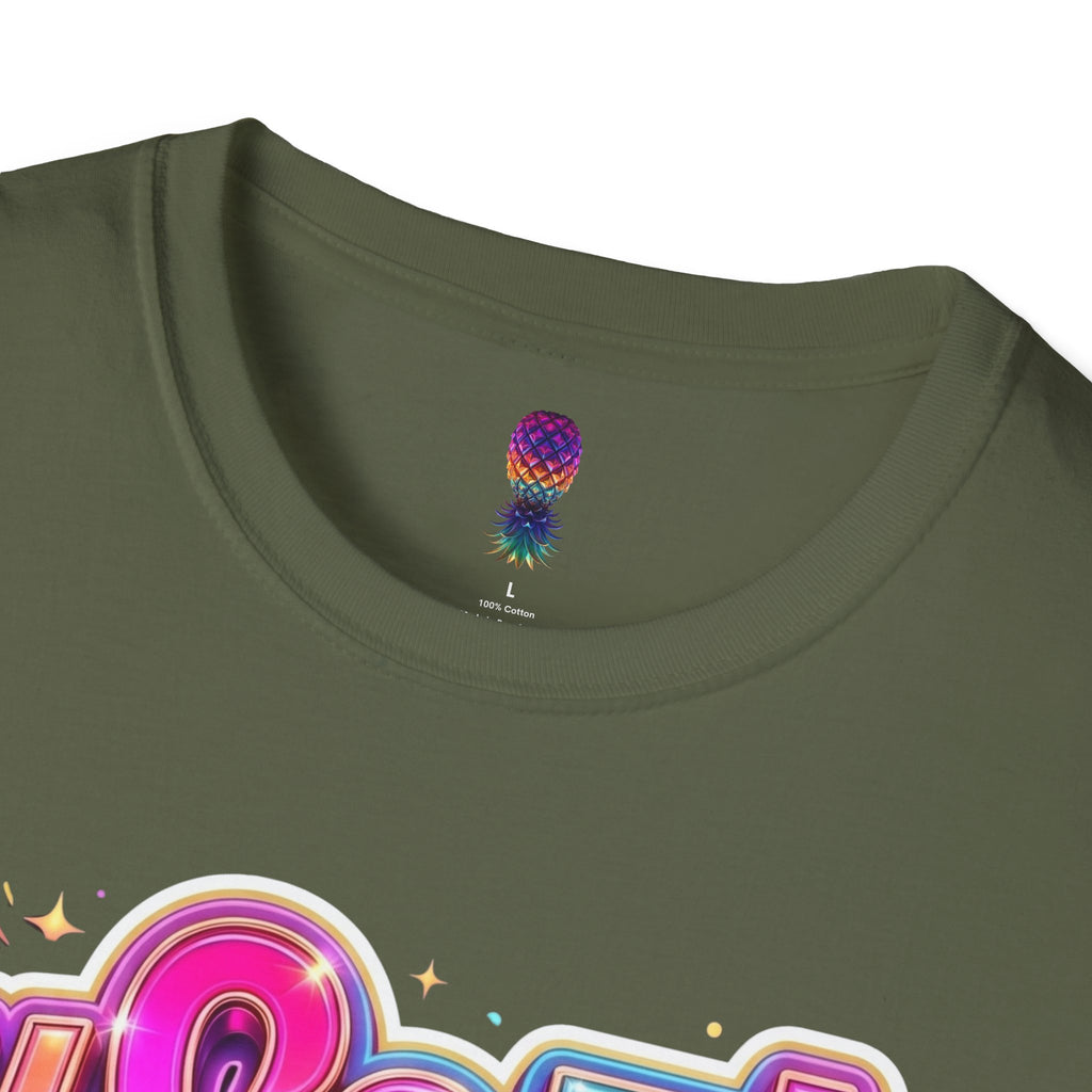 #Soft Swap Graphic T-Shirt | Colorful Y2K Cotton Tee