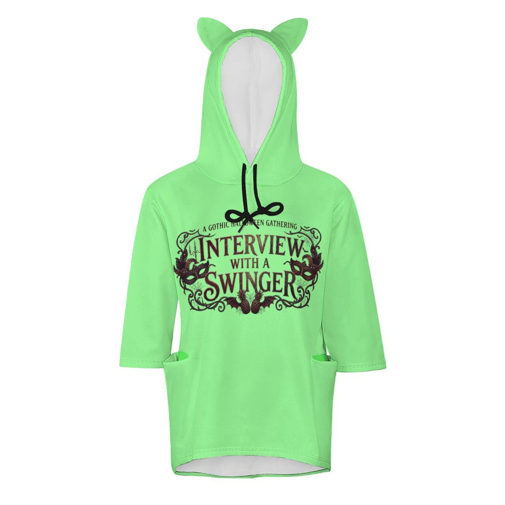 Interview With a Swinger Hooded Pullover
