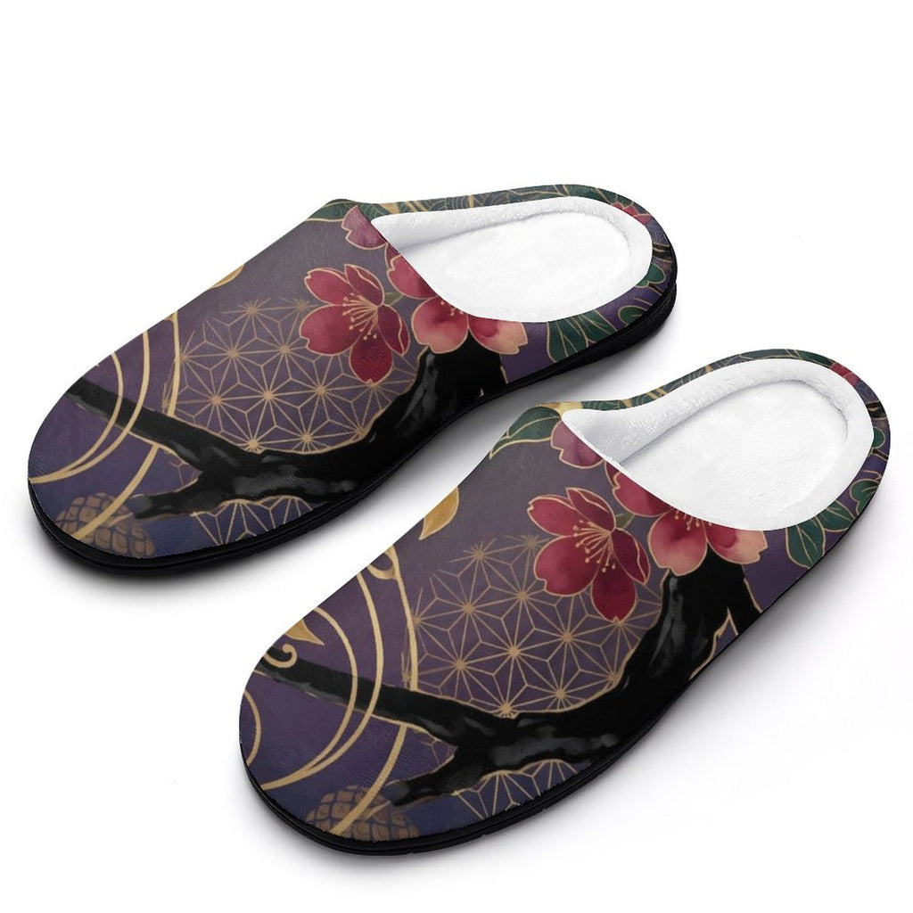 Personalized Men's Cotton Slippers (All-Over Printing)