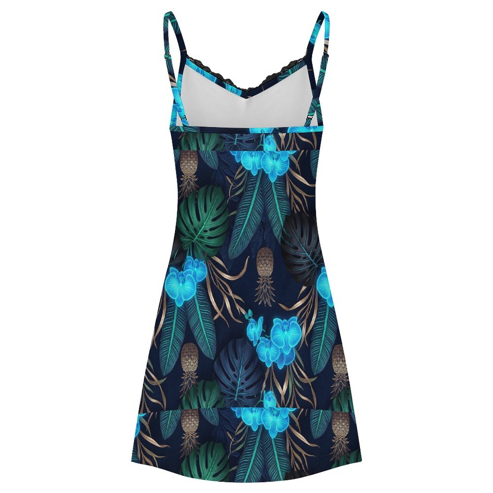 200gsm Lace Camisole Pajama Dress(All-Over Printing)