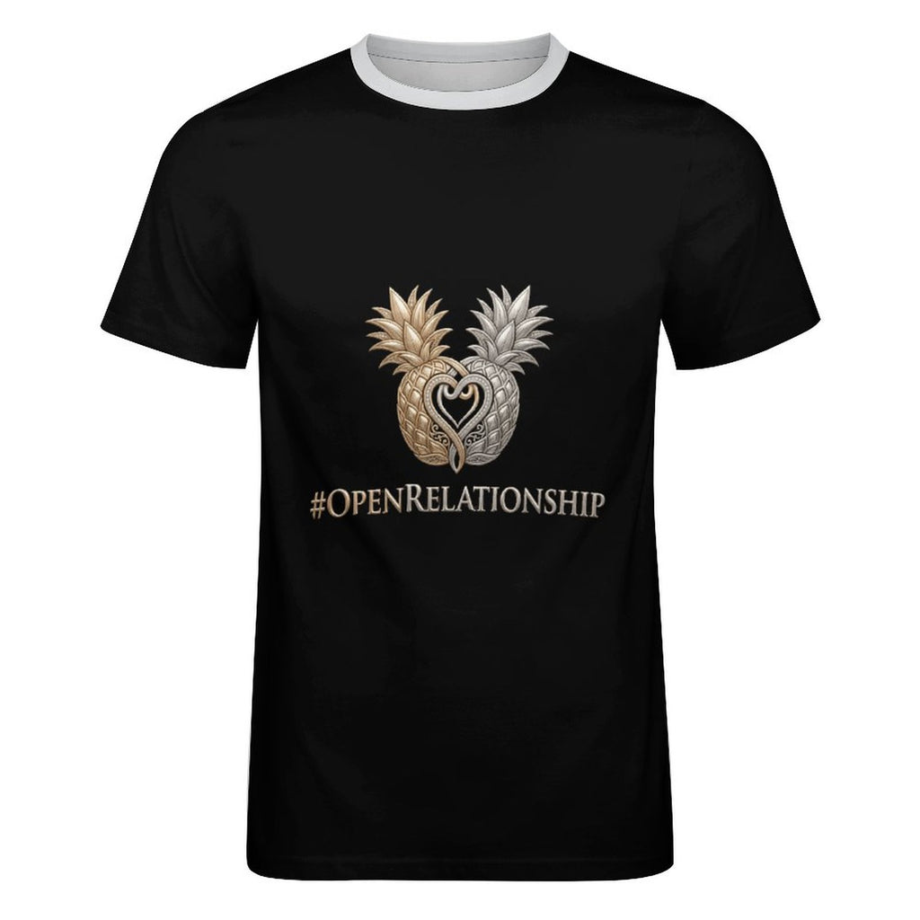 #OPENRELATIONSHIP Cotton Comfort Short-Sleeve T-Shirt for Men