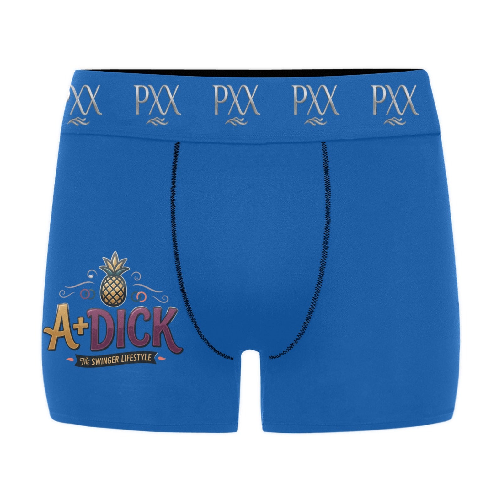 "A + Di*k" Men's Boxer Briefs | PXX Custom Waistband | Novelty Underwear