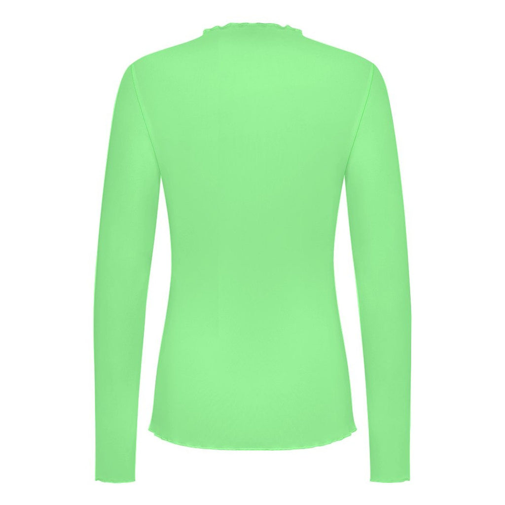 Interview With a Swinger High Neck Mesh Top For Women