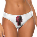 Football Inspired Cotton Thong Underwear for Women
