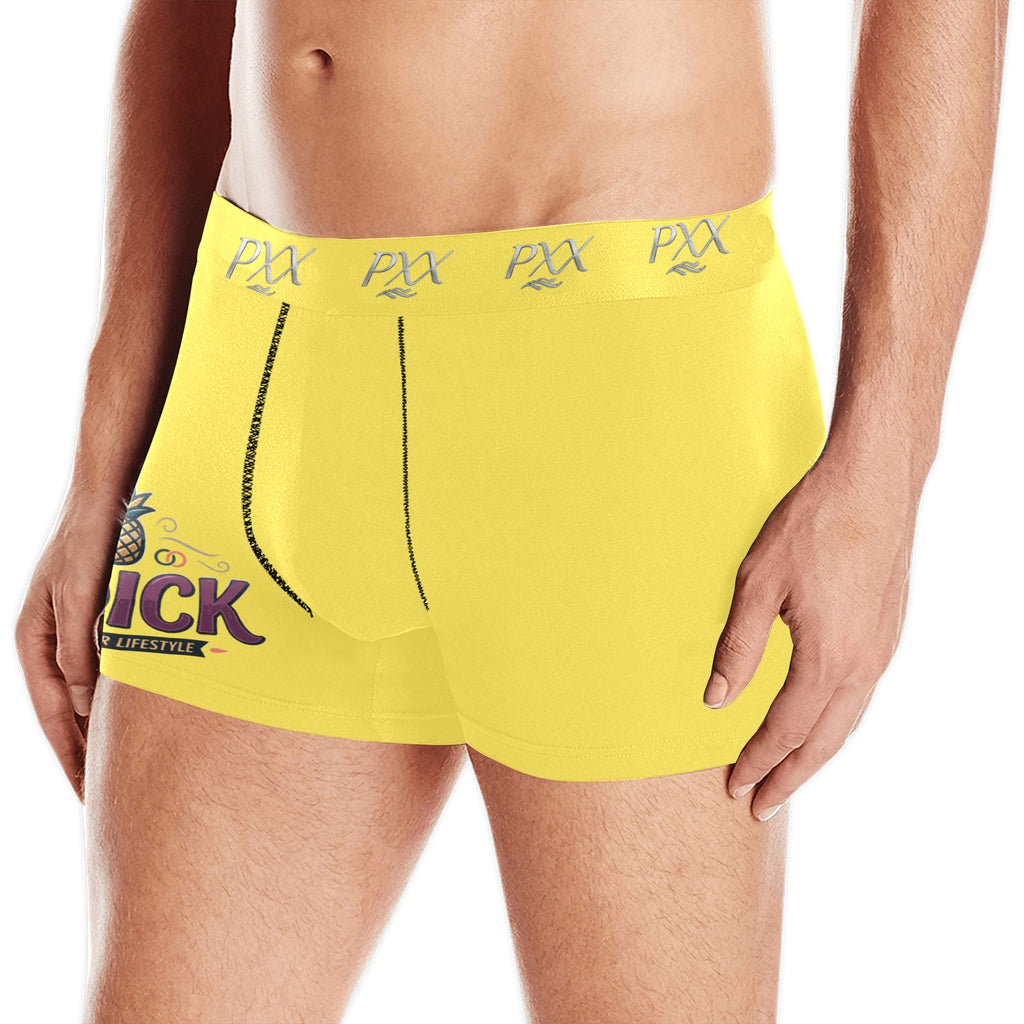 "A + Di*k" Men's Boxer Briefs | PXX Custom Waistband | Novelty Underwear