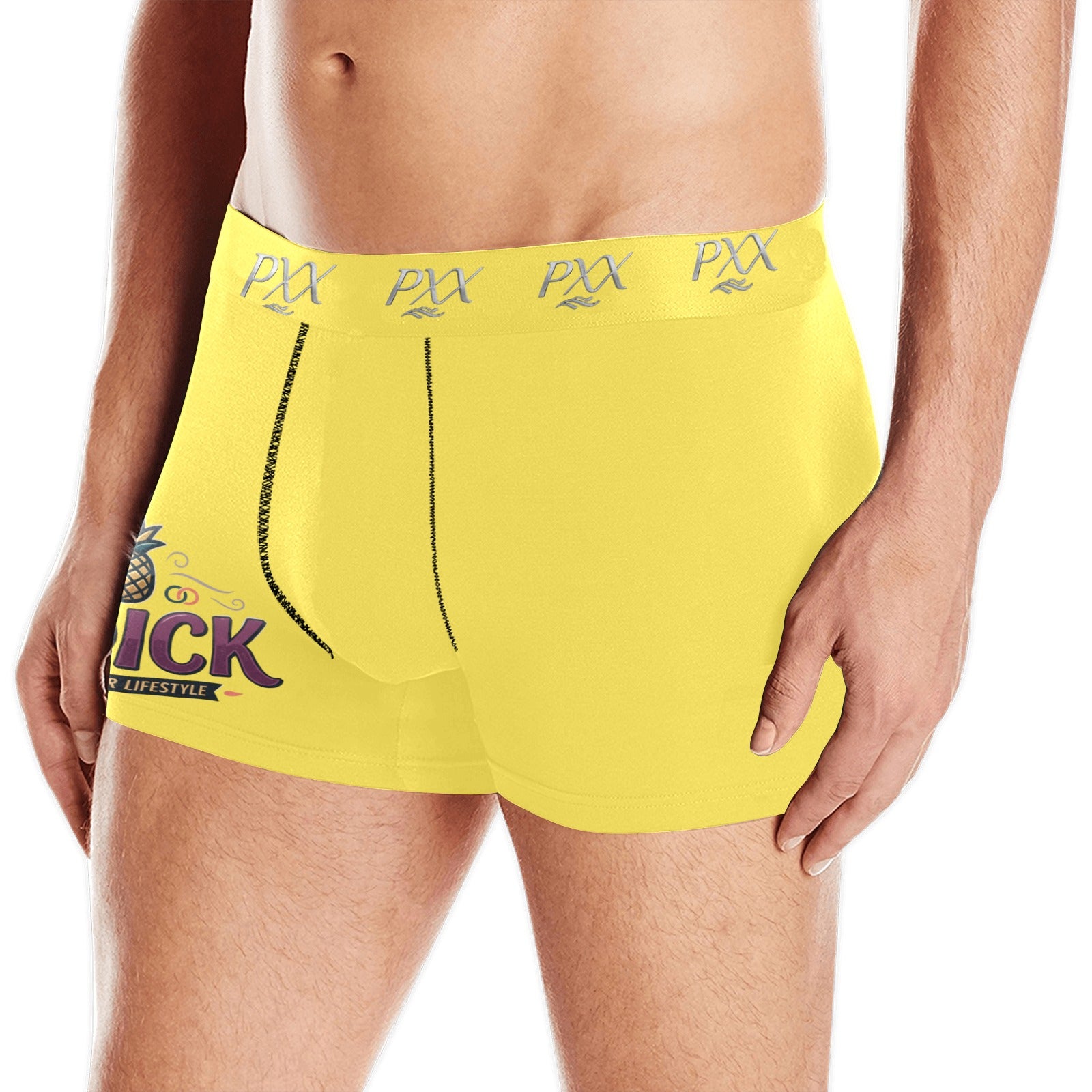 "A + Di*k" Men's Boxer Briefs | PXX Custom Waistband | Novelty Underwear