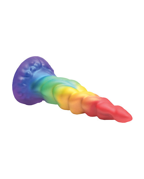 Colorful silicone product on a white background